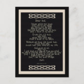 De Knots Prayer Briefkaart (Voorkant)