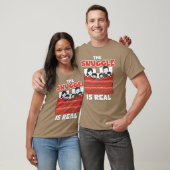 DE KNUFFEL IS ECHT KERSTCADEAU T-SHIRT (Unisex)