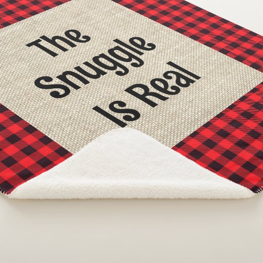 De knuffel is een echte Sherpa deken (3/4)