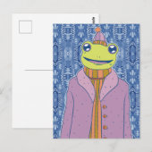 De Knuffel Kikker Briefkaart (Voorkant / Achterkant)