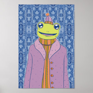De Knuffel Kikker Poster