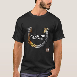 De knuffelspecialist (donker) t-shirt