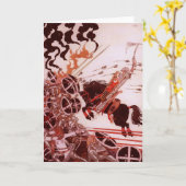 De knul in de Slag door Kay Nielsen Kaart (Gele Bloem)