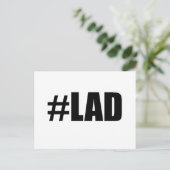 De Knul van Hashtag Briefkaart (Staand voorkant)