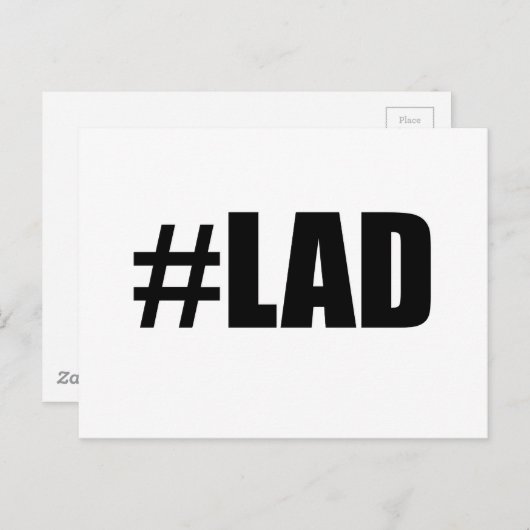 De Knul van Hashtag Briefkaart (Voorkant / Achterkant)