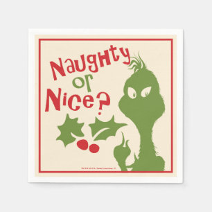 De knuppel Naughty of Nice Servetten
