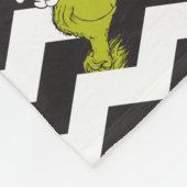 De knuppel| Zwart-witkap Fleece Deken (Hoek)