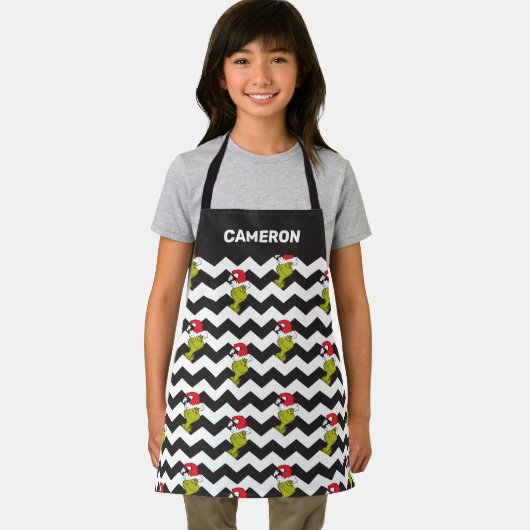 De knuppel| Zwart-witkap Schort (Insitu)