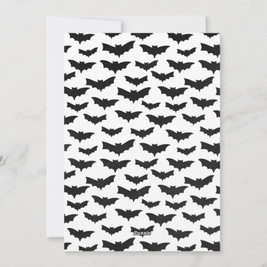 De Knuppels van Halloween | Kaart van de Foto van (Achterkant)