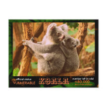 De KOALA (Beer) is bedreigd en luidt als volgt:  -