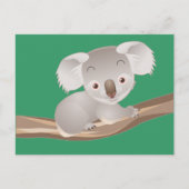 De Koala van het baby Briefkaart (Voorkant)