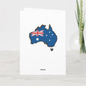 De Koala's van Kerstmis Feestdagen Kaart (Achterkant)