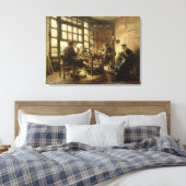 De kobblers, 1880 canvas afdruk (Insitu (Slaapkamer))