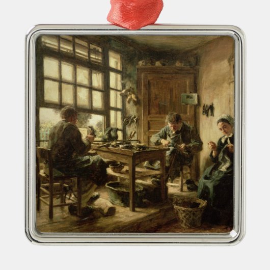 De kobblers, 1880 metalen ornament (Voorkant)