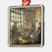 De kobblers, 1880 metalen ornament (Links)