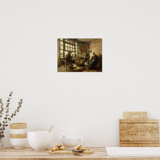 De kobblers, 1880 poster (Keuken)