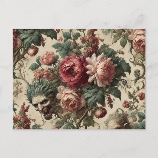 De Koboldkoeriers – Gotische Victoriaanse Feestdagenkaart (Voorkant)