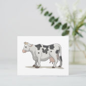 De koe briefkaart (Staand voorkant)