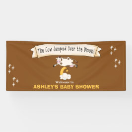 De Koe heeft de maan verwelkomd Spandoek