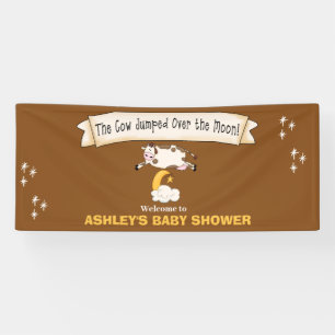 De Koe heeft de maan verwelkomd Spandoek