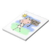 De koe las Meer Boeken Notitieblok (Linkerzijde)