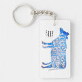 De Koe Sleutelhanger (Voorkant)