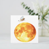 De Koe Sprong Over De Maan Kaart (Staand voorkant)