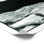 De Koe Sprong Over De Maan - Lithografieprent Poster (Hoek)