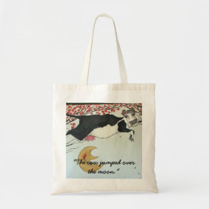 De Koe sprong over de maan. Tote Bag