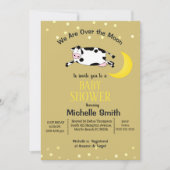 De Koe trok over de maan Kaart (Voorkant)