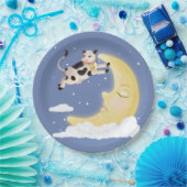 De Koe trok over de maan Papieren Bordje (Feest)