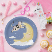 De Koe trok over de maan Papieren Bordje (Feest)