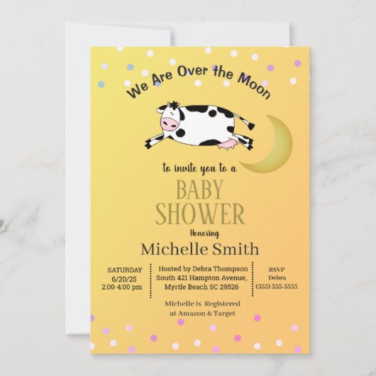 De Koe trok zich over de uitnodiging tot het indie (Voorkant)