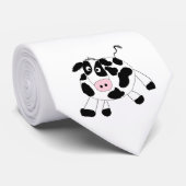 De Koe van het boerderij Stropdas (Opgerold)