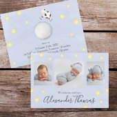 De Koe van het collage Cute van de Foto springt ov Aankondiging