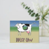 De Koe van Holey Briefkaart (Staand voorkant)