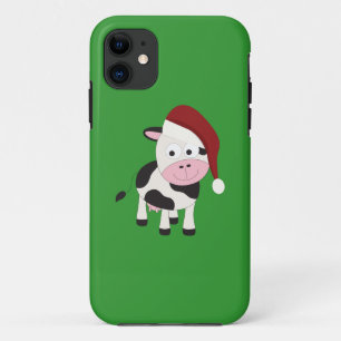 De koe van Kerstmis Case-Mate iPhone Case