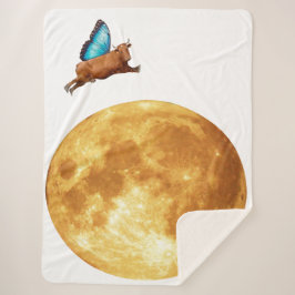 De Koe vloog over de Maan Sherpa Deken