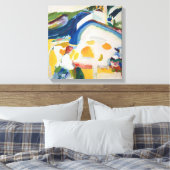 De Koe | Wassily Kandinsky | Canvas Afdruk (Insitu (Slaapkamer))
