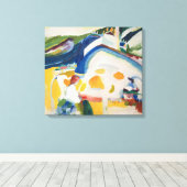 De Koe | Wassily Kandinsky | Canvas Afdruk (Insitu (Houten vloer))