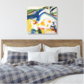 De Koe | Wassily Kandinsky | Canvas Afdruk (Insitu (Slaapkamer))