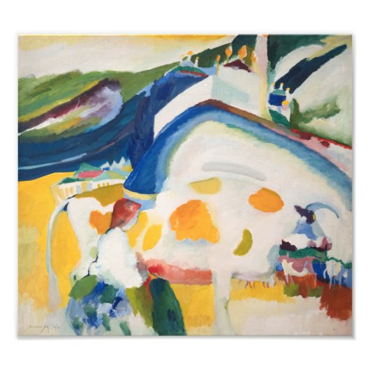 De Koe | Wassily Kandinsky | Foto Afdruk (Voorkant)