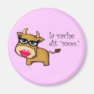 "De koe zegt moo" Magnet