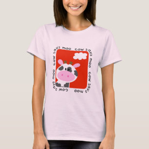 De koe zegt Moo T-shirts en Giften
