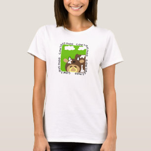 De koe zegt Moo T-shirts en Giften