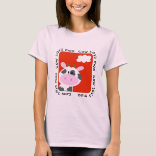 De koe zegt Moo T-shirts en Giften