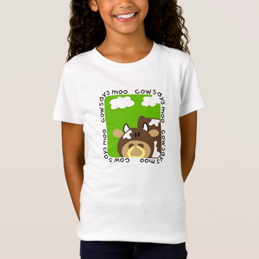 De koe zegt Moo T-shirts en Giften (Voorkant)
