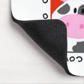 De koe zegt Moo T-shirts en Giften Muismat (Hoek)