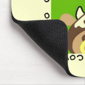 De koe zegt Moo T-shirts en Giften Muismat (Hoek)