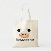 De Koe zegt Moo Tote Bag (Voorkant)